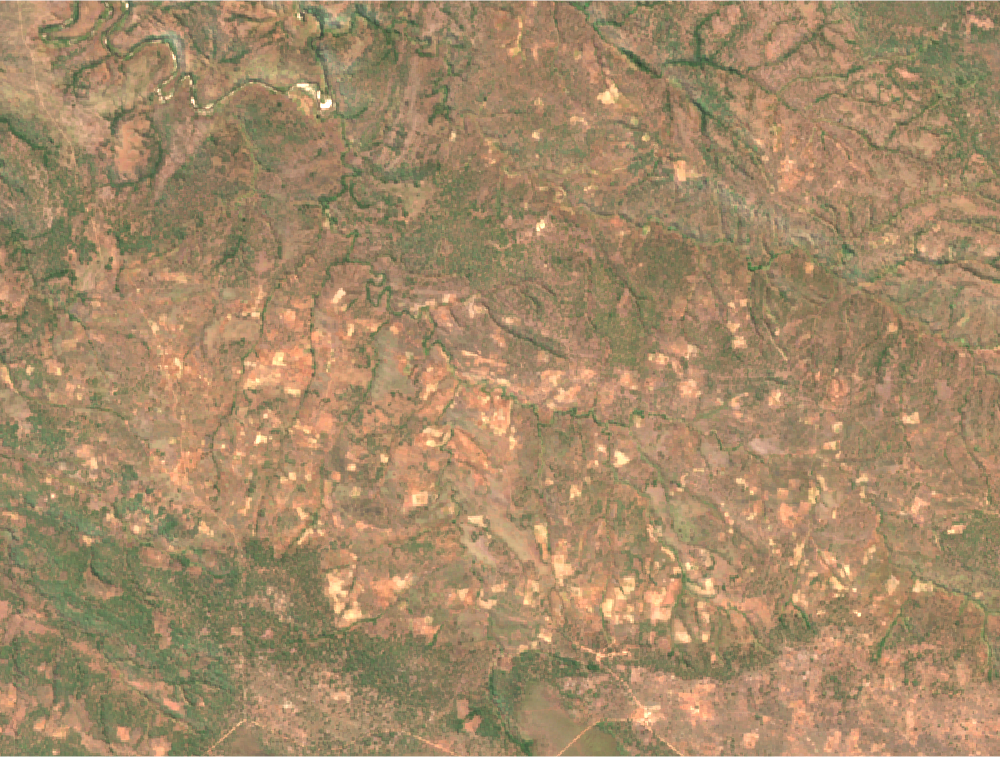 True-colour Sentinel-2 composite